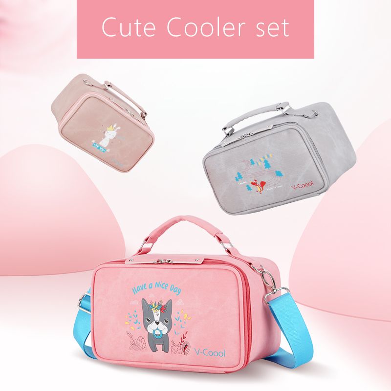 Pet Pattern cooler bag Set