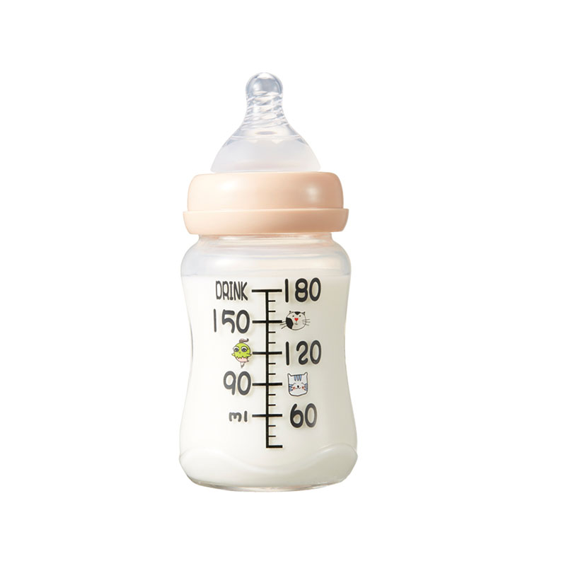 Large Scale Baby Bottle,Glass