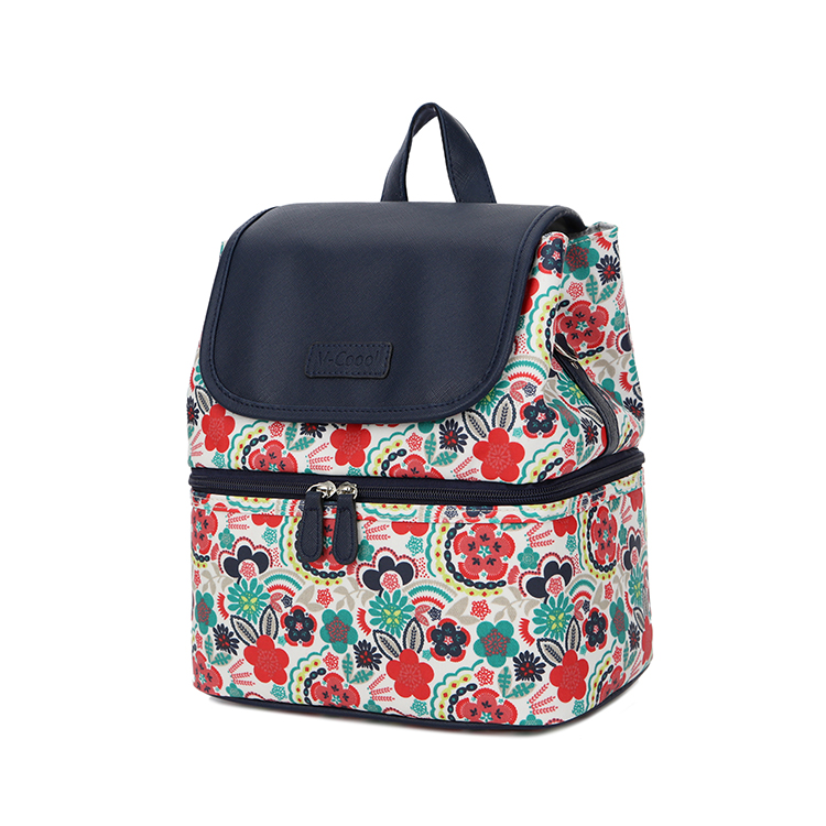 Cooler bag,Flower Pattern3372
